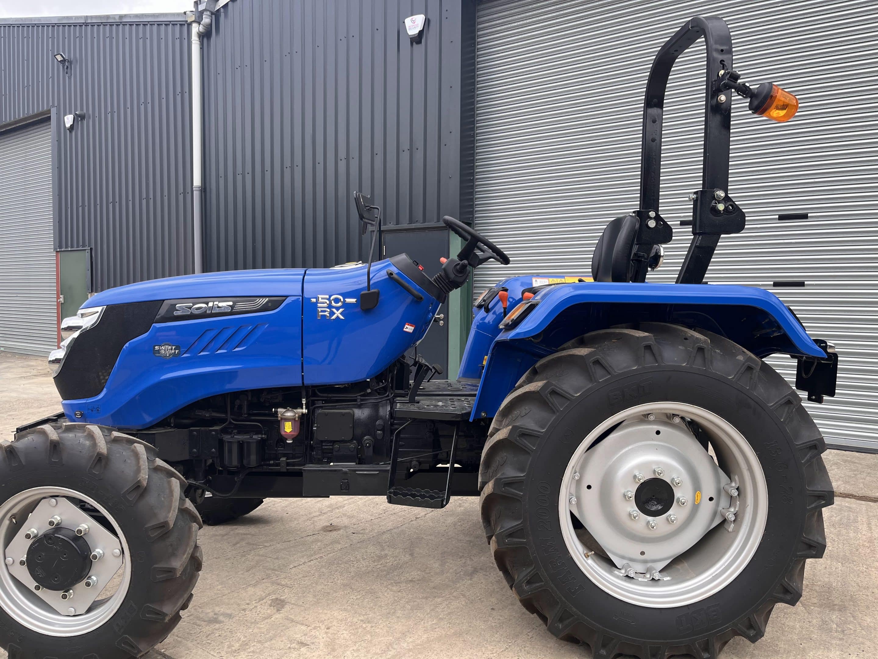 Solis 50 ROPS 4WD Compact Tractor - Bale Baron UK