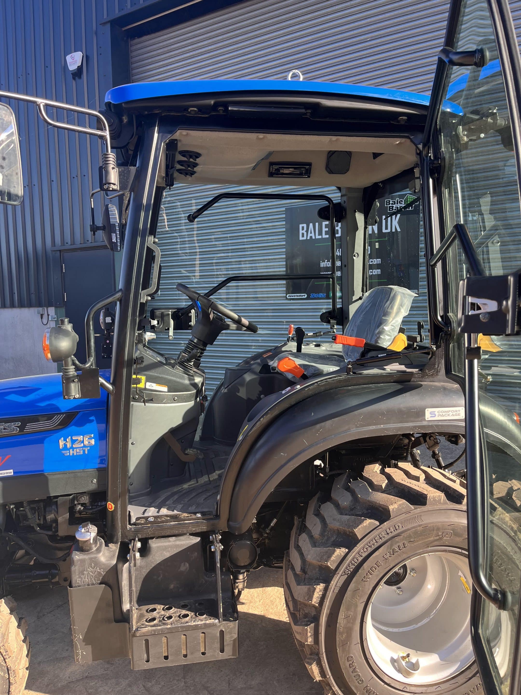 New Solis 26 HST Cab Compact Tractor - Bale Baron UK